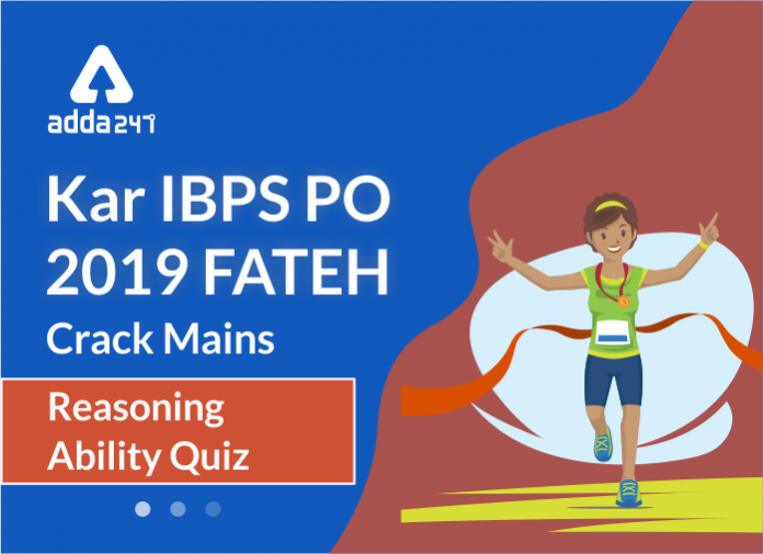 Kar IBPS PO 2019 Fatrh - Crack Mains Reasoning
