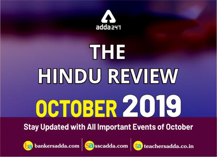 The Hindu Review October 2019