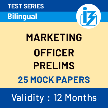 IBPS SO Prelims 2019 Online Test Series: ADDA247 Test Series_8.1