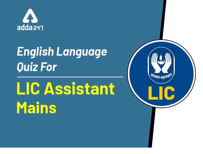 English-Language-Quiz-For-LIC-Assistant-Mains