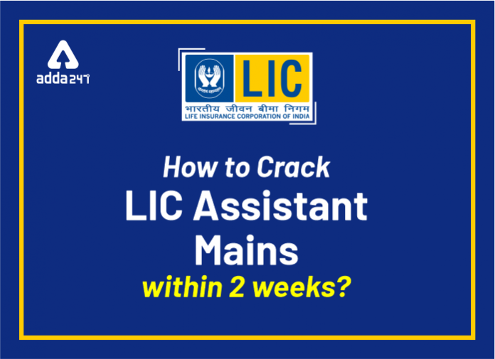 How to Crack LIC Assistant Mains within 2 weeks