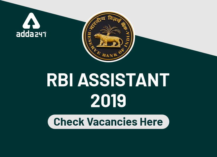 RBI Assistant 2019 Check Vacancies Here