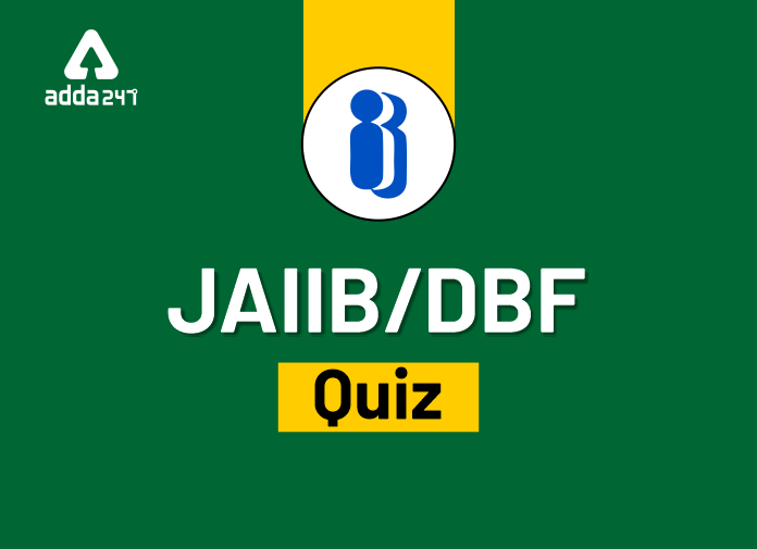 JAIIBDBF Quiz