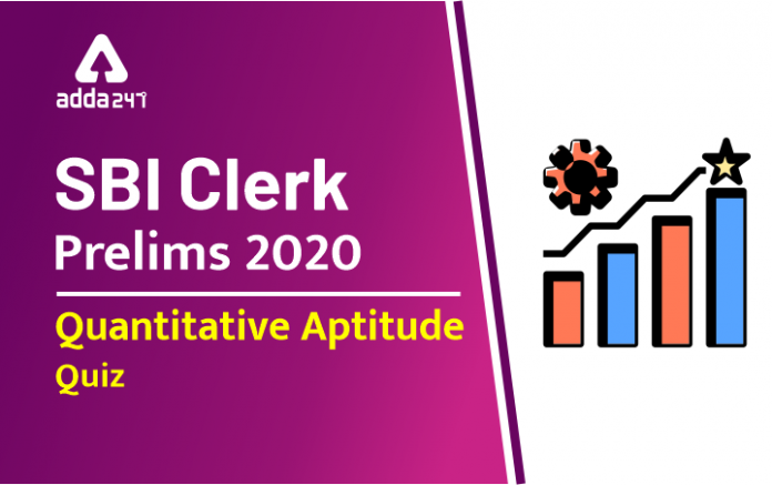 SBI Clerk Prelims 2020 Quantitative Aptitude Quiz app