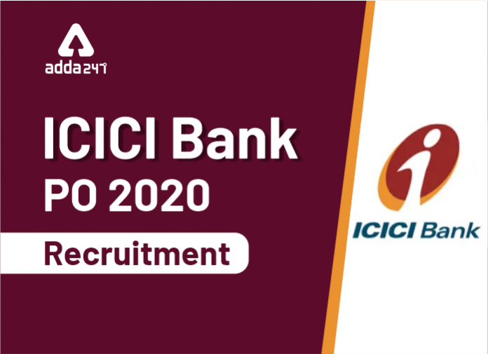 ICICI Bank PO 2020 Recruitment