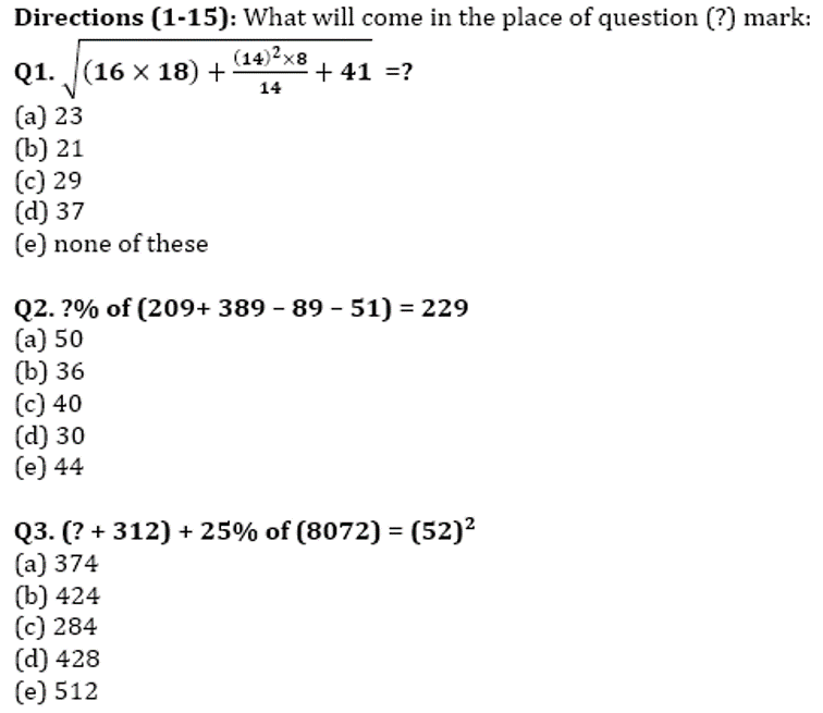 SBI Clerk Prelims Quant Daily Mock: 23rd January 2020_4.1