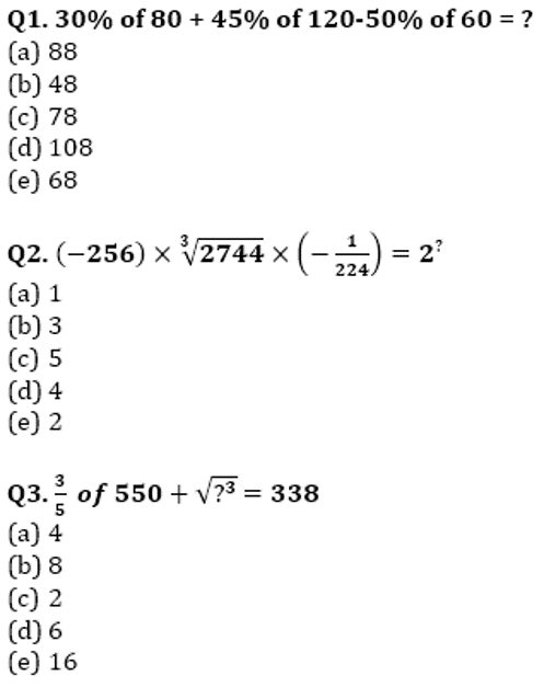 SBI Clerk Prelims Quant Daily Mock: 29th January 2020_4.1
