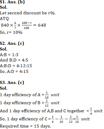 SBI Clerk Prelims Quant Daily Mock: 13th February 2020_4.1