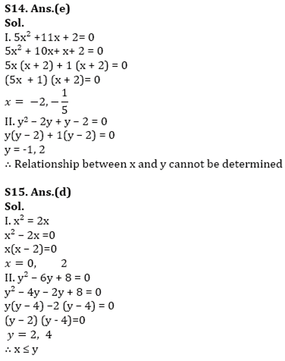 SBI Clerk Prelims Quant Daily Mock: 14th February 2020_15.1