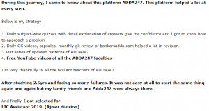Adda247's 10th Anniversary Offer- 40% Off on All Study Material | Extra 20% Off on App_3.1