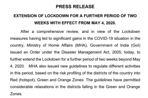 Lockdown 3.0. MHA extends nationwide lockdown for two more weeks_3.1