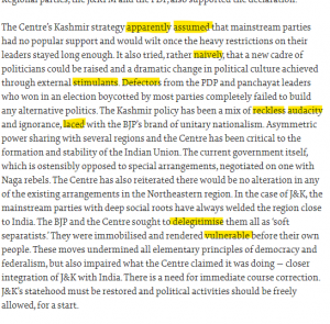 The Hindu Editorial Vocabulary- People's Parties | 25th August_4.1
