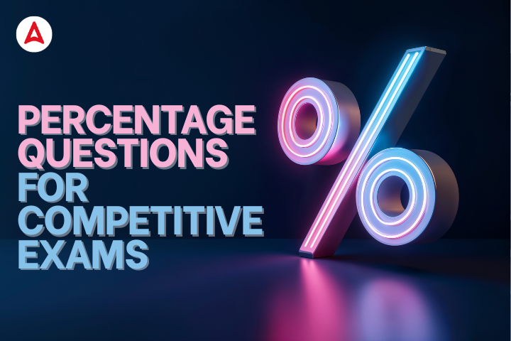 Percentage Questions For Competitive Exam