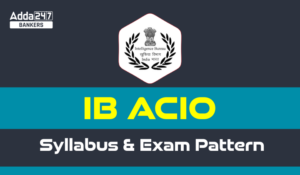 IB ACIO Syllabus