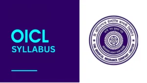 OICL Syllabus 2025