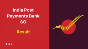 IPPB SO Result 2025