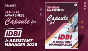 GA Capsule for IDBI Junior Assistant Manager 2025 2-01