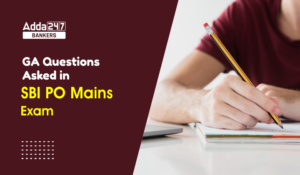 GA Questions Asked in SBI PO Mains