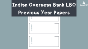 Indian Overseas Bank LBO Previous Year Papers with Solutions