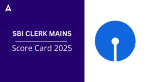 SBI Clerk Mains Score Card 2025