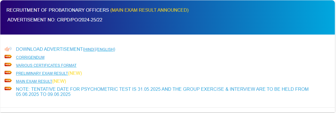 SBI PO Psychometric Test, Interview and Group Exercise Dates Out_3.1