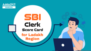 SBI Clerk mains scorecard 2025