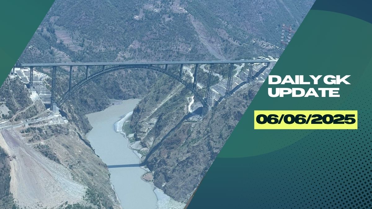 Daily Current Affairs 6th June 2025, Important News Headlines (Daily GK Update) (1)
