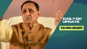 Daily Current Affairs 13th June 2025, Important News Headlines (Daily GK Update)