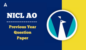 NICL AO Prelims Previous Year