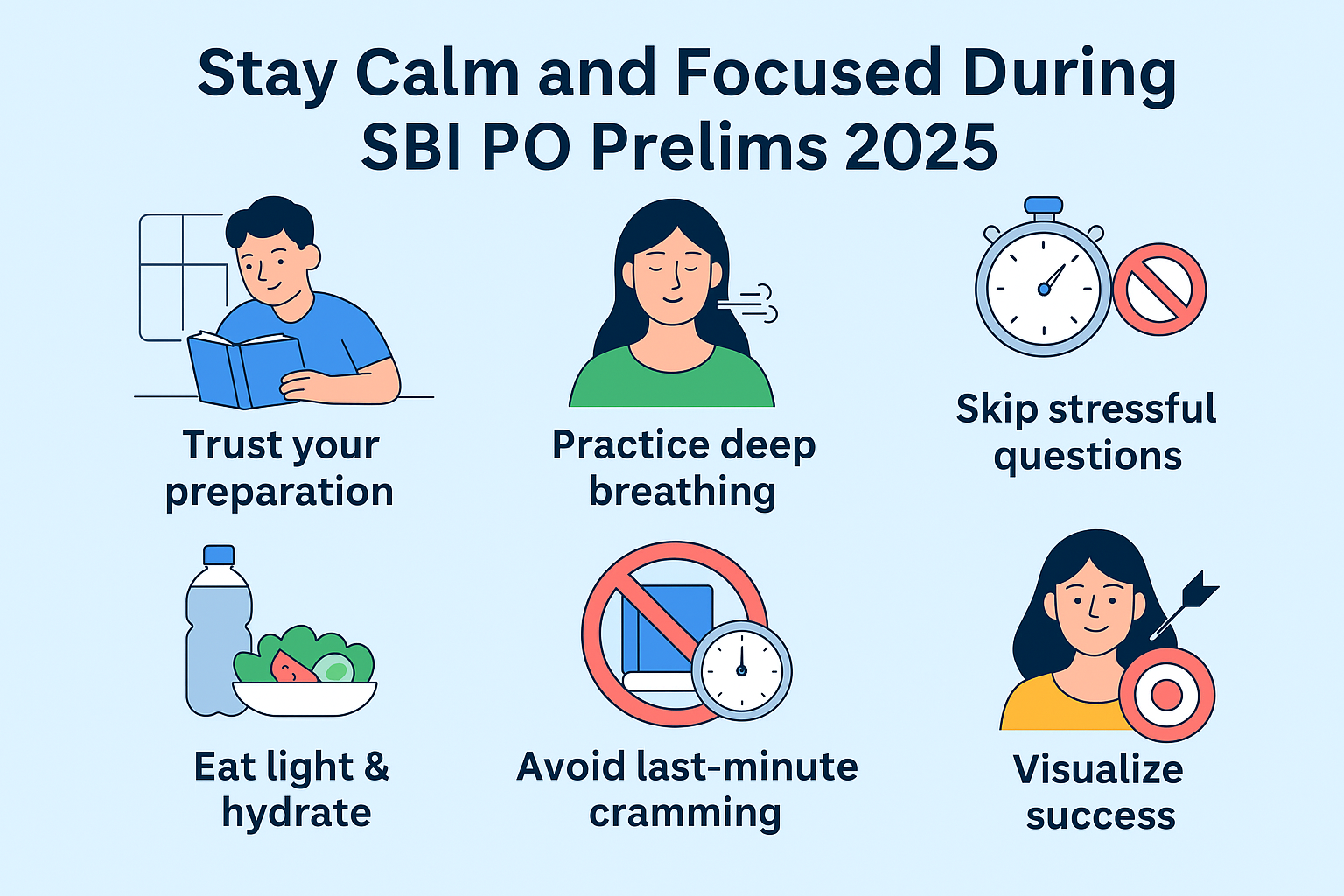 Last Minute Preparation Tips for SBI PO