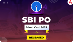 SBI PO Admit Card 2025
