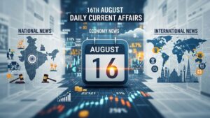 Daily Current Affairs 15th August 2025, Important News Headlines (Daily GK Update)