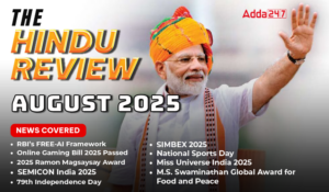 The Hindu Review August 2025, Download Monthly PDF