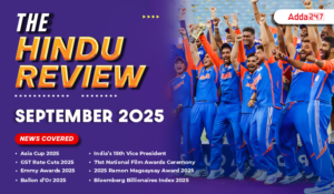 The Hindu Review September 2025, Download Monthly PDF