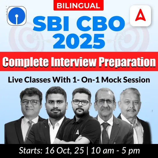 SBI CBO Interview Dates 2025 Out, 2964 Posts, selection process & Check complete schedule_4.1