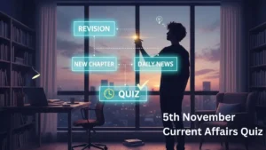 Daily Current Affairs Quiz 5th November, 2025