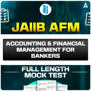 JAIIB AFM Mock Test