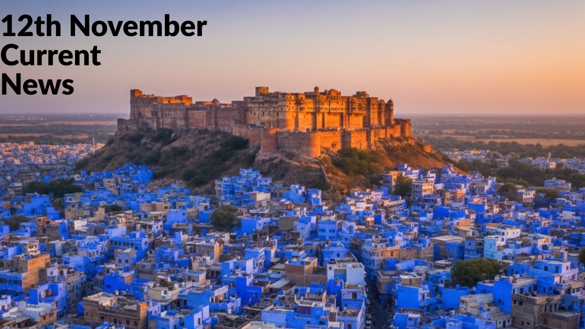 Daily Current Affairs: 12th November, 2025