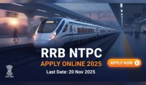 RRB NTPC Apply Online 2025