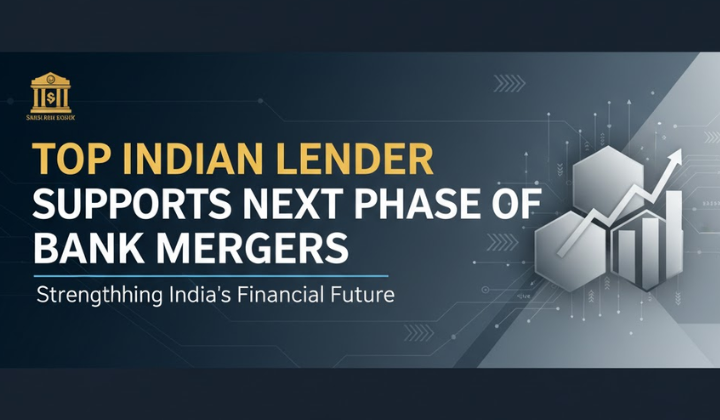 Top Indian Lender Supports Next Phase of Bank Mergers