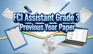 FCI Assistant Grade 3 Previous Year Paper