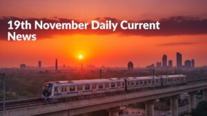 Daily Current Affairs News: 19th November, 2025