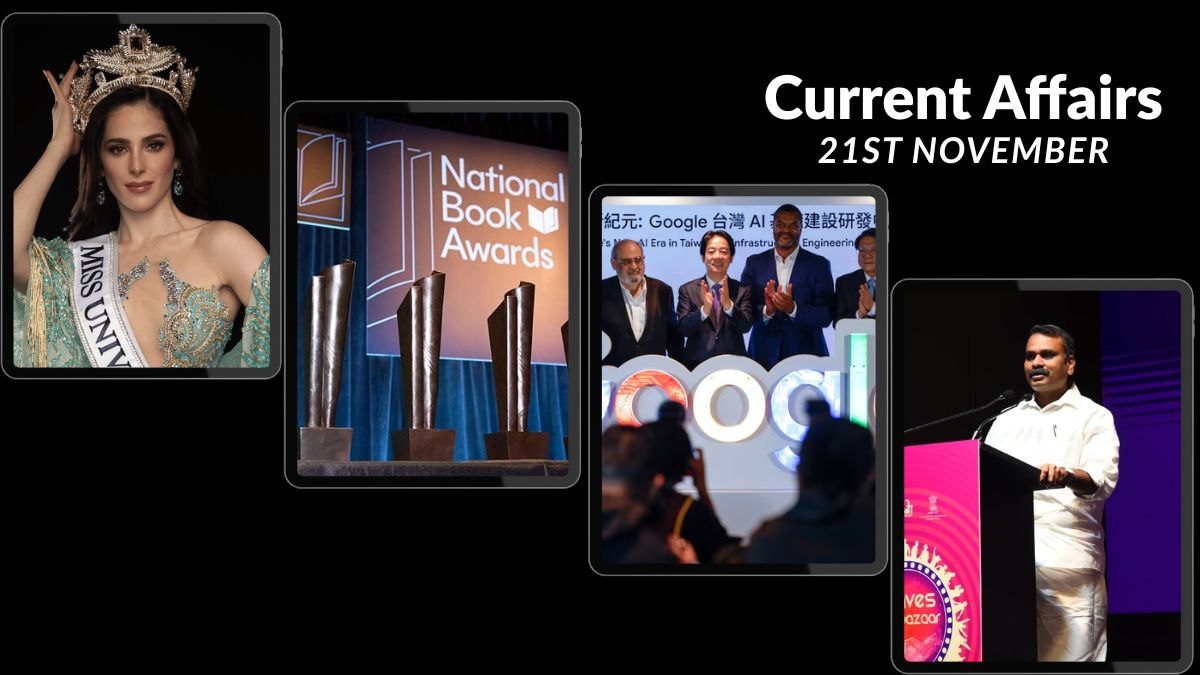 Daily Current Affairs News: 21st November, 2025
