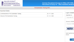 IBPS RRB Clerk PET Admit Card 2025