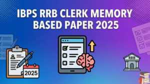 IBPS RRB Clerk Memory Based Paper 2025