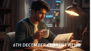 Daily Current Affairs News: 6th December, 2025