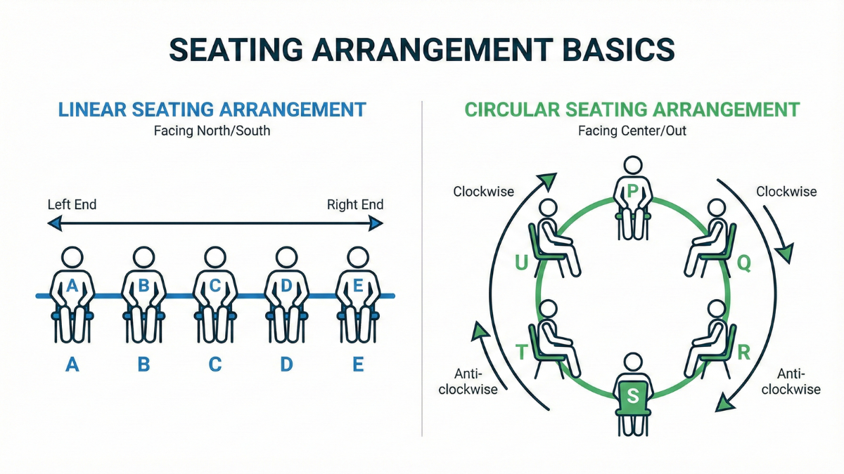 Linear and Circular Seating Arrangement Basics