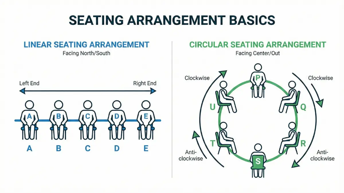 Linear and Circular Seating Arrangement Basics
