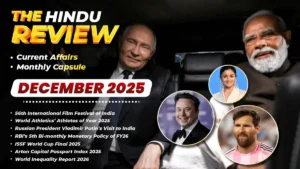 The Hindu Review December 2025, Download Monthly PDF