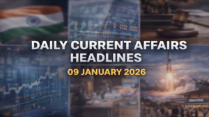 09th January, 2026 Current Affairs (Daily GK Update)